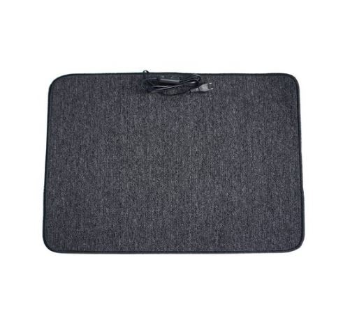 Fűthető lábtörlő 50 x 90 cm 60 Watt antracit színben
