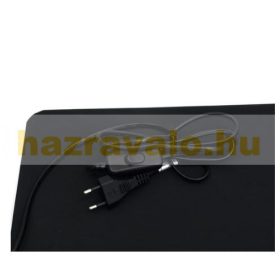   Gumi fűthető lábtörlő 60°C 60x180 cm 550W fekete színben