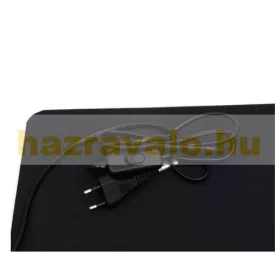 Gumi fűthető lábtörlő 60°C 60 x 180 cm 550 watt fekete színben