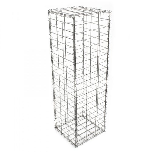 Gabion gablon kőkosár támfalnak, kerítéslábazatnak 100x30x30 - 5x10cm rács