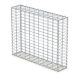 Gabion stone basket for retaining wall, fence base 100x80x20 cm, 5x10 cm grid