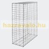 Gabion gablon kőkosár támfalnak, kerítéslábazatnak 150x30x100 - 5x10cm rács