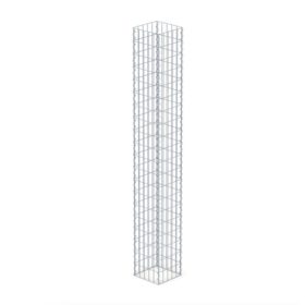   Gabion kőkosár támfalnak, kerítéslábazatnak 200x25x25 cm, 5x10 cm rács