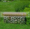 Gabion kőkosár WPC gabion pad 100x30x42,5 cm horganyzott acélból