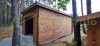 Wooden garage 24 m2 ready-made garage 400x600 cm non-impregnated flat roof mobile garage natural wooden garage carport