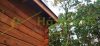 Wooden garage 24 m2 ready-made garage 400x600 cm non-impregnated flat roof mobile garage natural wooden garage carport