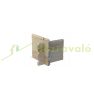 Wooden garage 24 m2 ready-made garage 400x600 cm non-impregnated flat roof mobile garage natural wooden garage carport