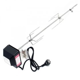   Rozsdamentes acél BBQ grill nyárs 72 cm-es, hústűvel saválló inox