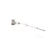 97 cm BBQ grill forgónyárs 230 V – Rozsdamentes acél elektromos forgónyárs 2 húsrögzítő villával, 10 kg teherbírással
