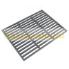 Cast iron grill grate 38x29 cm BBQ enameled grill grate rectangular shape