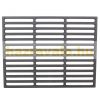 Cast iron grill grate 38x29 cm BBQ enameled grill grate rectangular shape