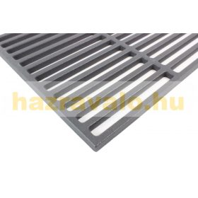   Öntöttvas grillrács 45x26 cm BBQ zománcozott grillrács téglalap alakú 