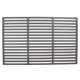 Cast iron grill grate 54x34 cm BBQ enameled grill grate rectangular shape 