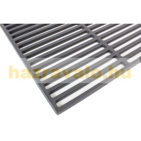   Öntöttvas grillrács 60x40 cm BBQ zománcozott grillrács téglalap alakú 
