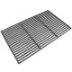 Cast iron grill grate 67x40 cm BBQ enameled grill grate rectangular shape 