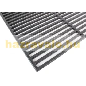 Öntöttvas grillrács 67x40 cm BBQ zománcozott grillrács téglalap alakú