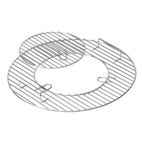   Kerek grillrács belső tűztérrel 53 cm + 29 cm átmérő vas tűztérrács