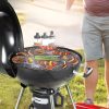 Kerek grillrács belső tűztérrel 53 cm + 29 cm átmérő vas tűztérrács