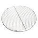 Stainless grill grate for a round 55 cm diameter grill, inox acid-resistant steel