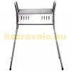 Barbecue stainless steel charcoal grill with removable legs