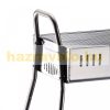 Barbecue stainless steel charcoal grill with removable legs