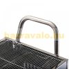 Barbecue stainless steel charcoal grill with removable legs