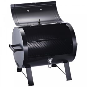   Grillsütő asztallapokhoz, kempingezéshez, piknikhez hőmérővel