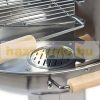Grillsütő rozsdamentes inox 67-86 cm között állítható rácsmagassággal