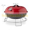 Barbecue portable BBQ 27x36 cm charcoal grill for picnics and camping