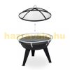 Barbecue 60x61 cm mobile fire pit charcoal portable grill