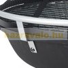 Barbecue 60x61 cm mobile fire pit charcoal portable grill