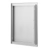Rozsdamentes acél konyhaszekrény ajtó front 508x686 mm egyajtós kültéri ajtó grillszigethez