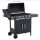 Gas grill BBQ grill cart 125x51x100 cm with 4 burners + 1 side burner