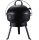 Barbecue grill with openable spherical grill portable charcoal BBQ 