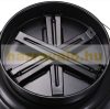 Barbecue grill with openable spherical grill portable charcoal BBQ red-black