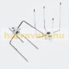 Meat skewers for grill skewers 2 pieces Ø 5-11 mm