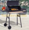 Locomotive grill Smoker grill BBQ oven in the shape of a locomotive