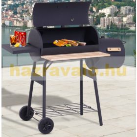 Mozdonygrill Smoker grillsütő mozdony formájú BBQ sütő