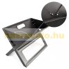 Folding grill portable BBQ 45.5x30x30.5 cm charcoal grill for picnics and camping