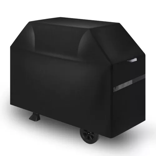 Grillsütő takaró 1499 mm kültéri grill takaró ponyva vízálló időjárásálló, tartós 600D poliészter