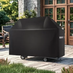   Grillsütő takaró 1499 mm kültéri grill takaró ponyva vízálló időjárásálló, tartós 600D poliészter