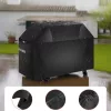 Grillsütő takaró 1499 mm kültéri grill takaró ponyva vízálló időjárásálló, tartós 600D poliészter
