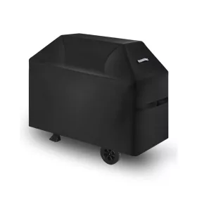   Grillsütő-védőhuzat grilltakaró ponyva 1321 mm kültéri vízálló időjárásálló 600D poliészter grill huzat tépőzáras pántokkal