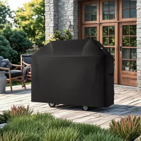   Grill védőhuzat 1473 mm vízálló, időjárásálló, tartós 600D poliészter grill takaró tépőzáras pántokkal