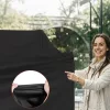Grill védőhuzat 1651 mm vízálló időjárásálló, tartós 600D poliészter tépőzáras pántokkal