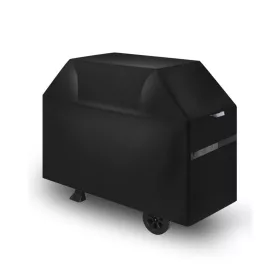   Grilltakaró 1219 mm kültéri grill takaró ponyva vízálló időjárásálló, tartós 600D poliészter tépőzáras pántokkal grill védőhuzat 