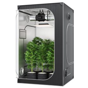   Termesztő sátor 122x122x203 cm beltéri növénynevelő sátor hidrokultúrás növénytermesztéshez