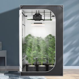   Termesztő sátor 122x122x203 cm beltéri növénynevelő sátor hidrokultúrás növénytermesztéshez