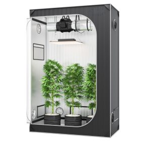   Termesztő sátor 122x61x183 cm beltéri növénynevelő sátor hidrokultúrás növénytermesztéshez