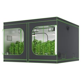   Termesztő sátor 305x305x203 cm beltéri növénynevelő sátor hidrokultúrás növénytermesztéshez